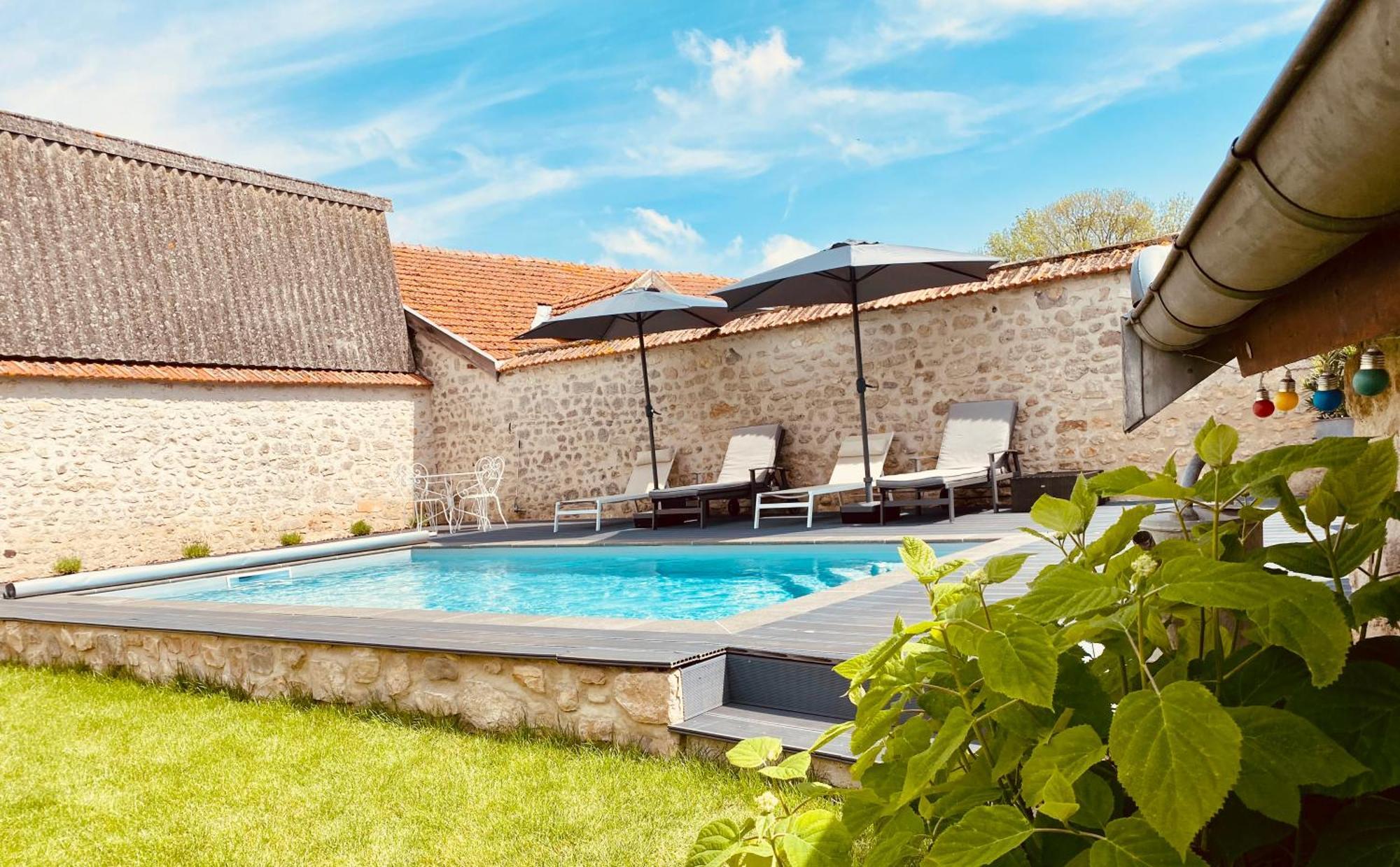 Studio D'Hotes Avec Piscine « Le Clos N°6 » Cormicy Extérieur photo